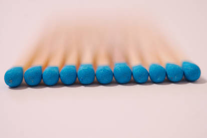 day147 - blue matches