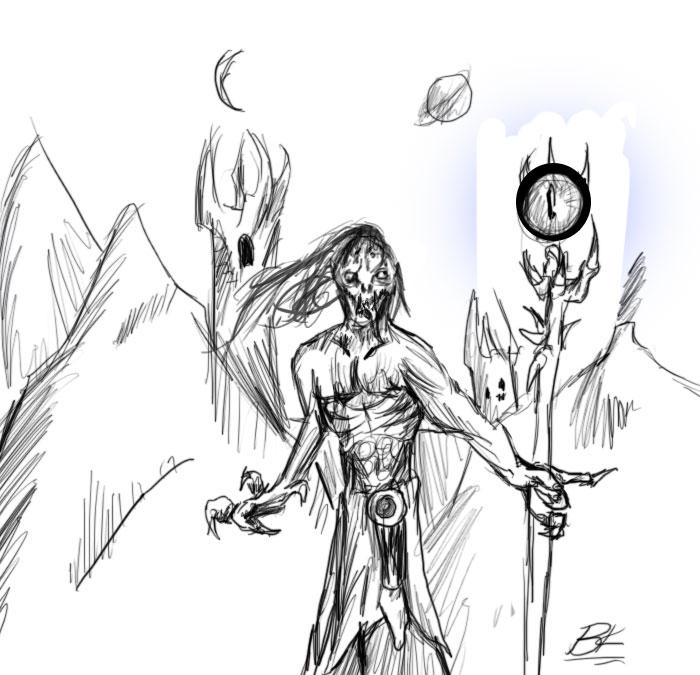 Lich lineart by firedragonart on DeviantArt