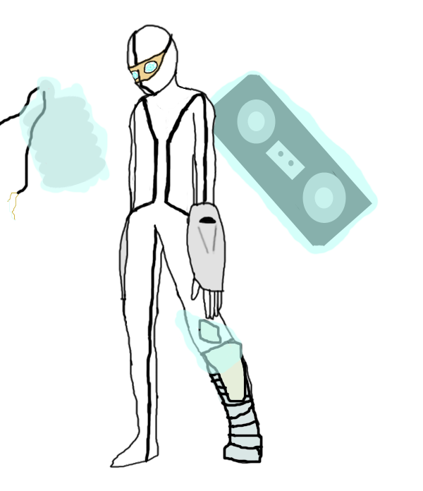 Villain Concept: Cyber Titan