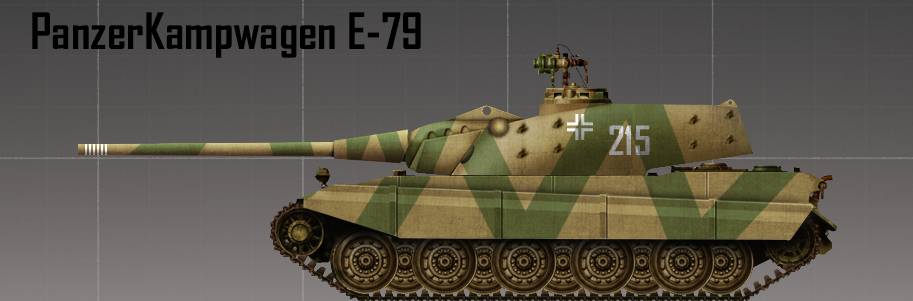 Fictional German E-79 tank by Tokugava20cm on DeviantArt