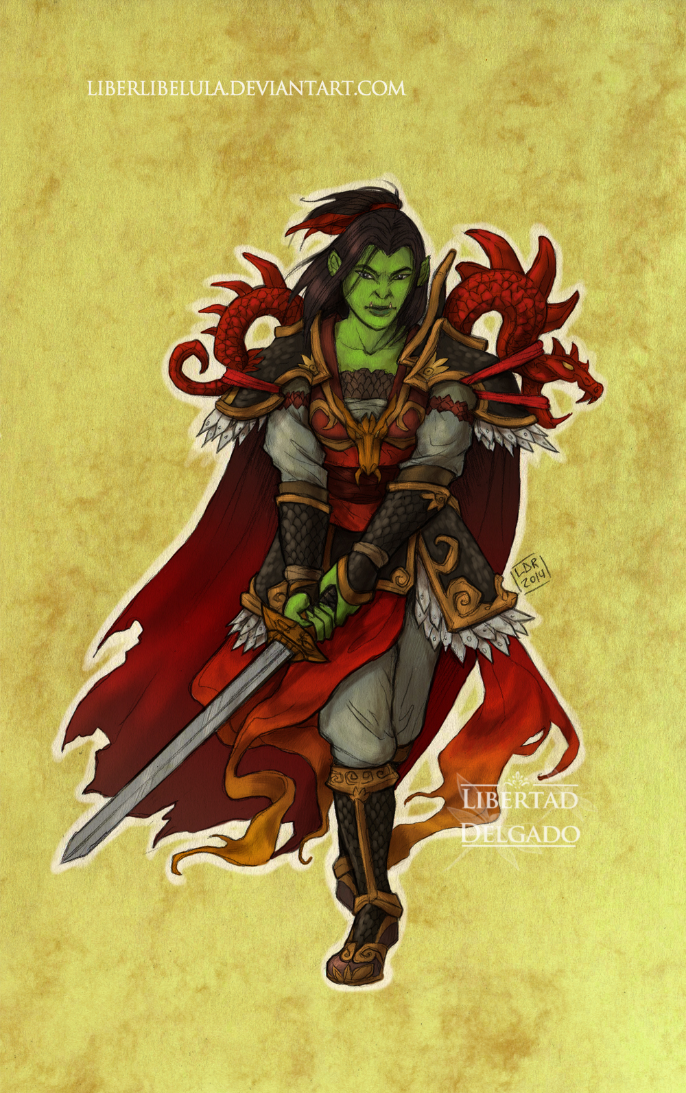 Disney meets Warcraft - Mulan by LiberLibelula
