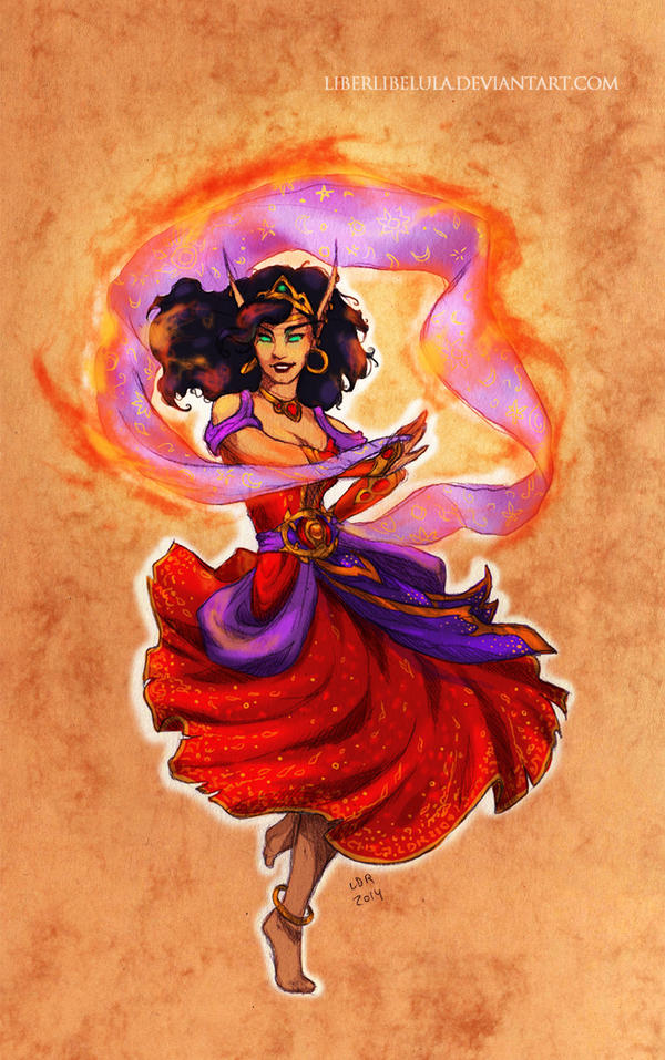 Disney meets Warcraft - Hellfire Esmeralda