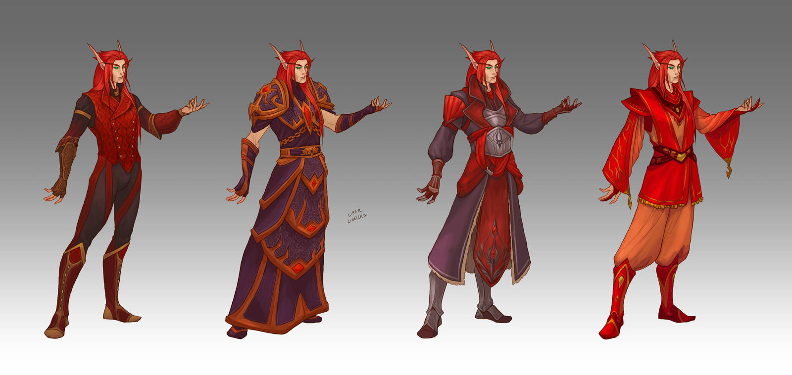 Blood Elf Dress Design