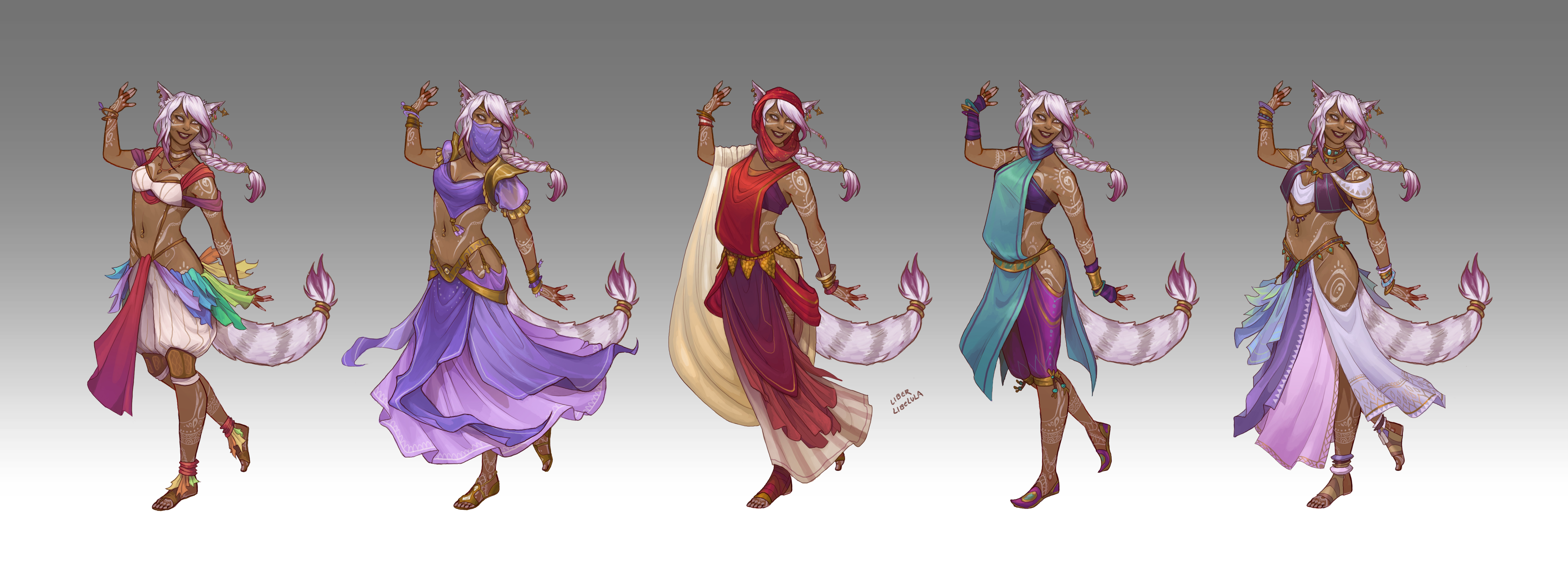 Commission - Ashtola's wardrobe by LiberLibelula
