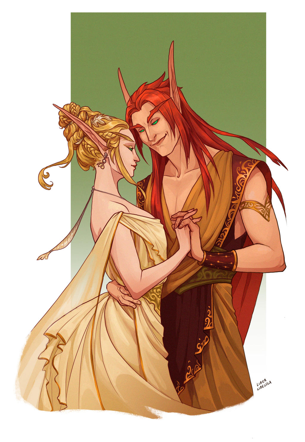 Commission - Itharie and Valyn