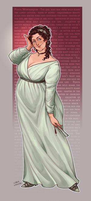 Pepita in English attire (with PROCESS VIDEO)