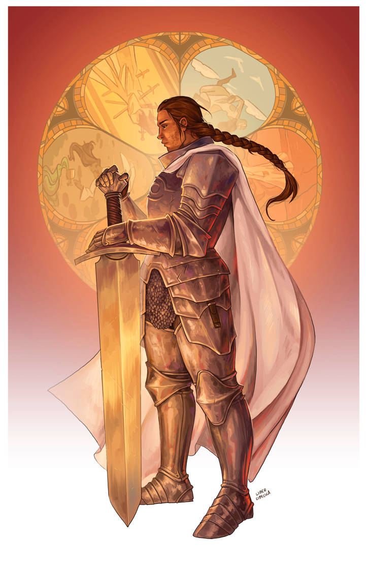Commission - Sir Bregga Laydon by LiberLibelula