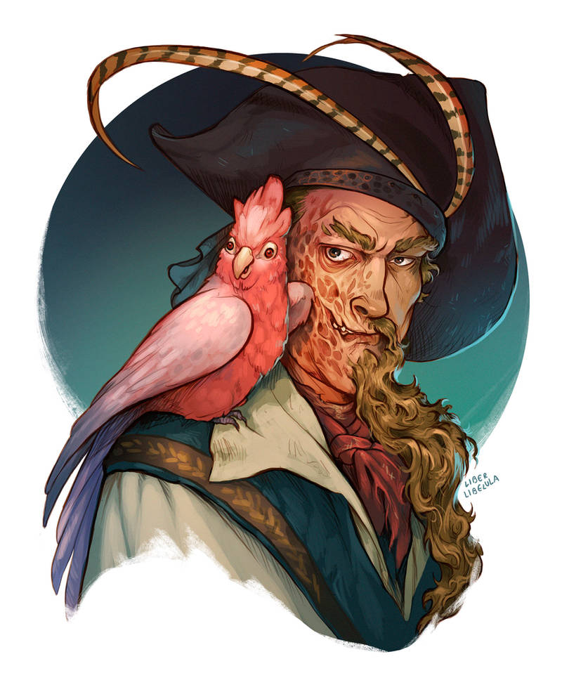 Commission - Captain Barbarrada by LiberLibelula