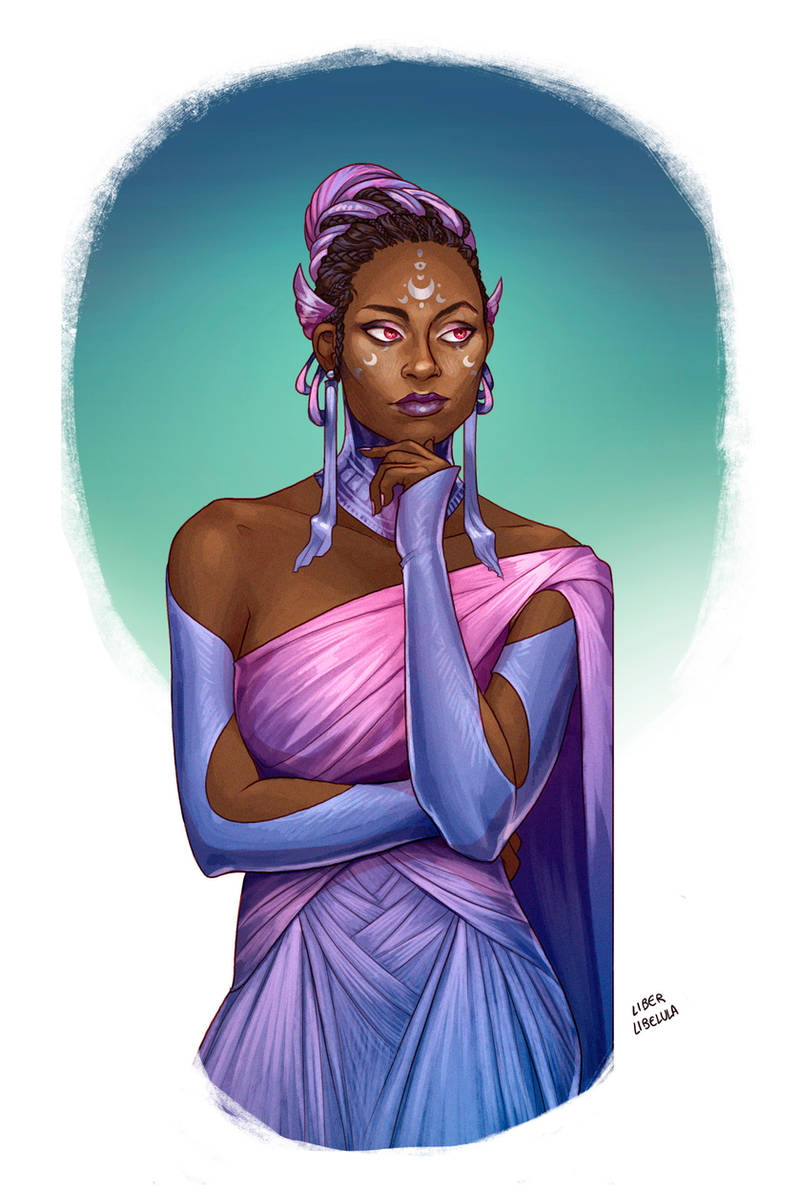 Commission - Vivianne Malthus by LiberLibelula