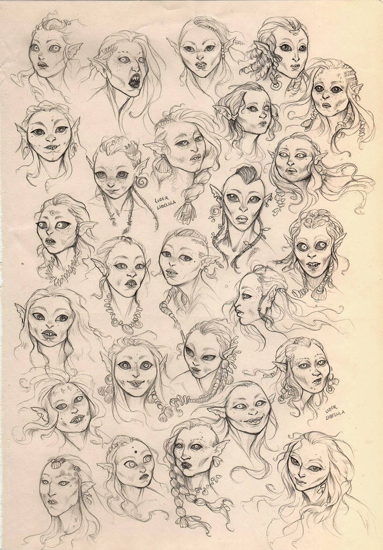 Young mermaids by LiberLibelula