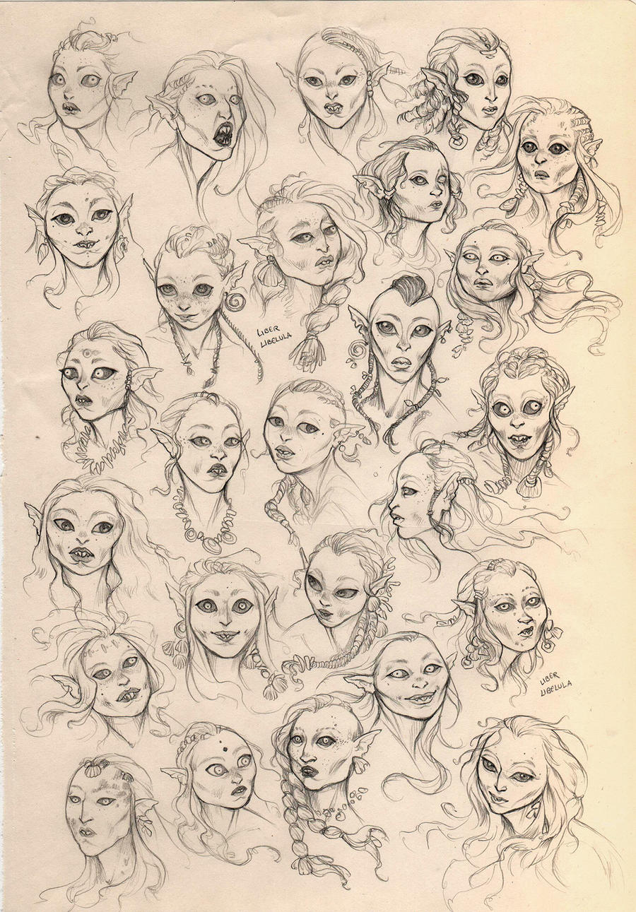 Young mermaids by LiberLibelula