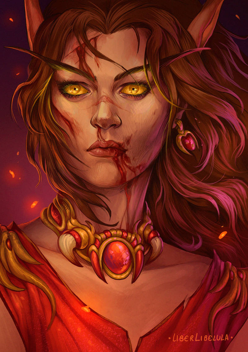 Commission - Fywen by LiberLibelula
