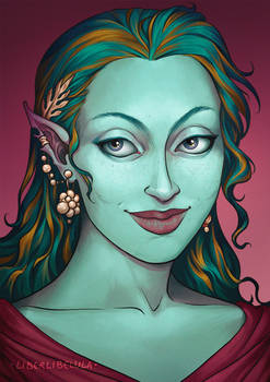 Commission - Lily the Water Nymph