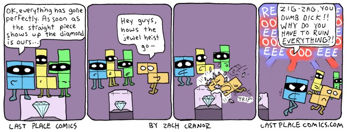 Tetris Heist by Exzachly