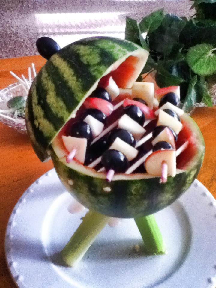 Watermelon grill! (i was bored xD)