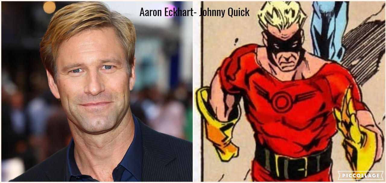 Johnny Quick Dc Evolution Johnny Quick Fancast- Aaron Echkart by BAILEY2088 on DeviantArt