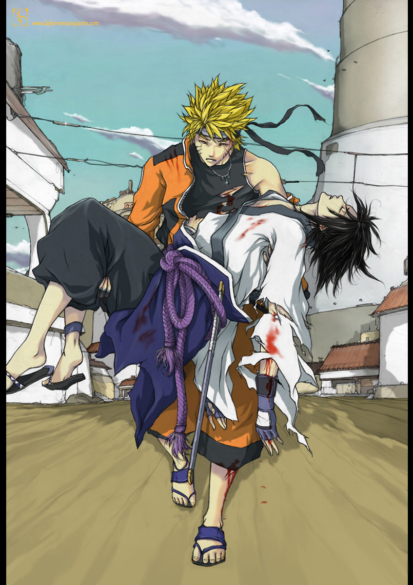 Naruto and Sasuke Ending