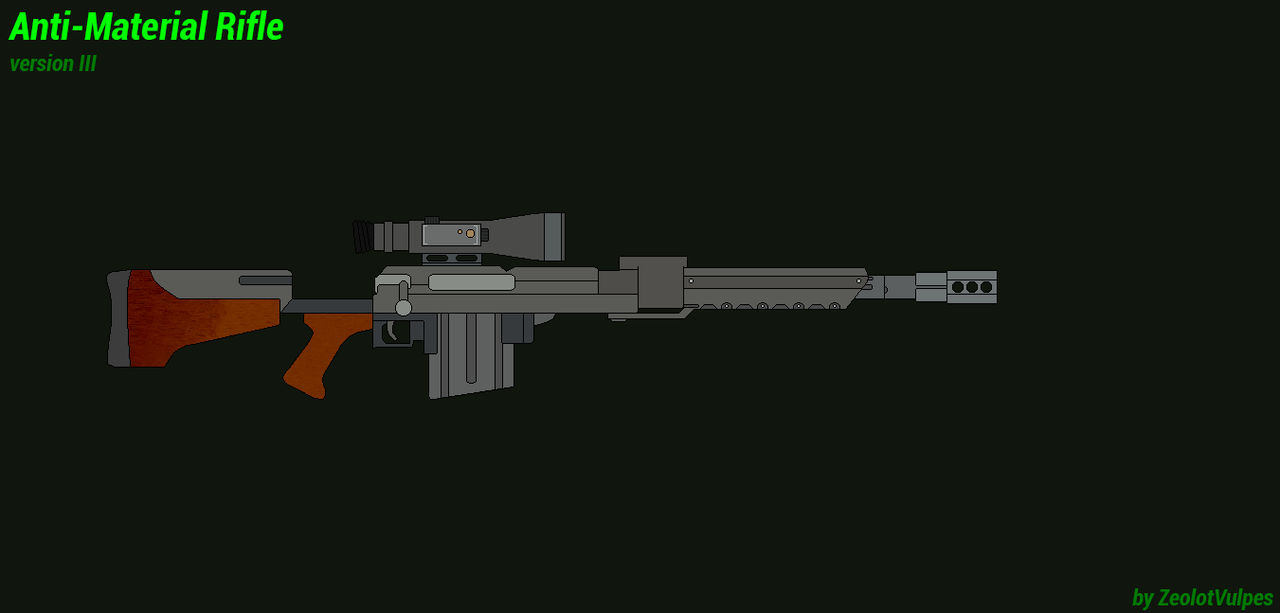 Anti-materiel rifle v.3 by zeolotvulpes on DeviantArt