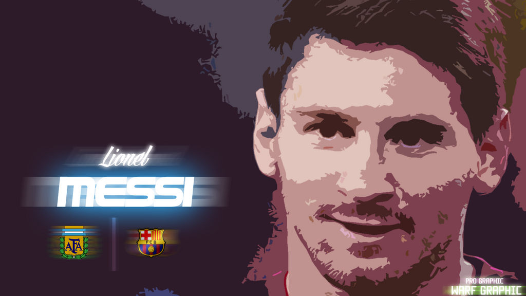 Lionel Messi Wallpaper by ByWarf on DeviantArt