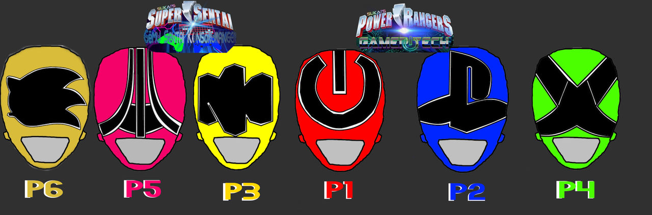 Custom Power Rangers/Super Sentai Helmets by TheRealEricCartman on ...
