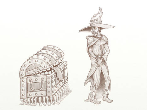 Rincewind and the Luggage