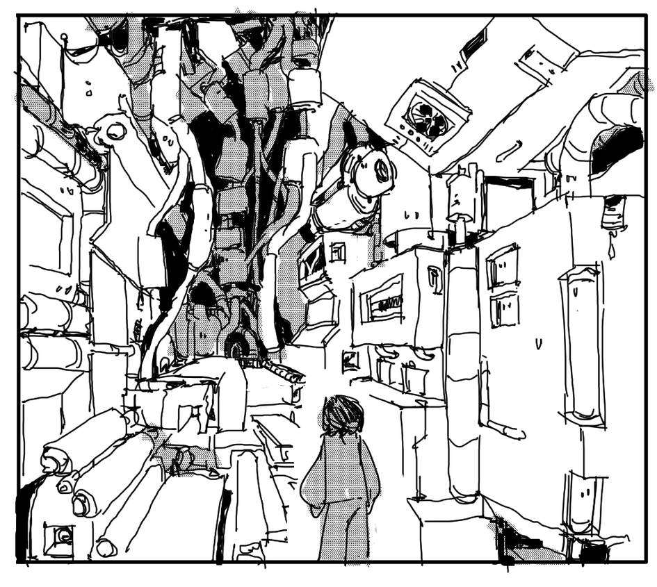 Comic panel concept by TastyRockis on DeviantArt