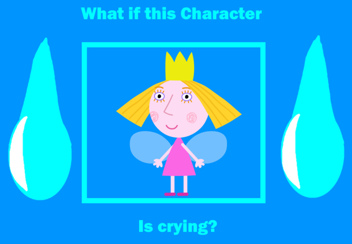 Helly R Crying What if Holly is crying by darcireeve on DeviantArt