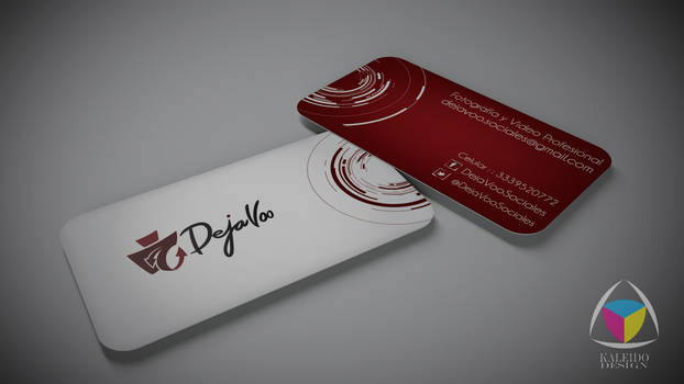 Deja Voo  Business Card