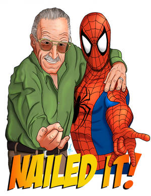Stan And Spidey by SumtimesIplaytheFool Stan And Spidey by SumtimesIplaytheFool