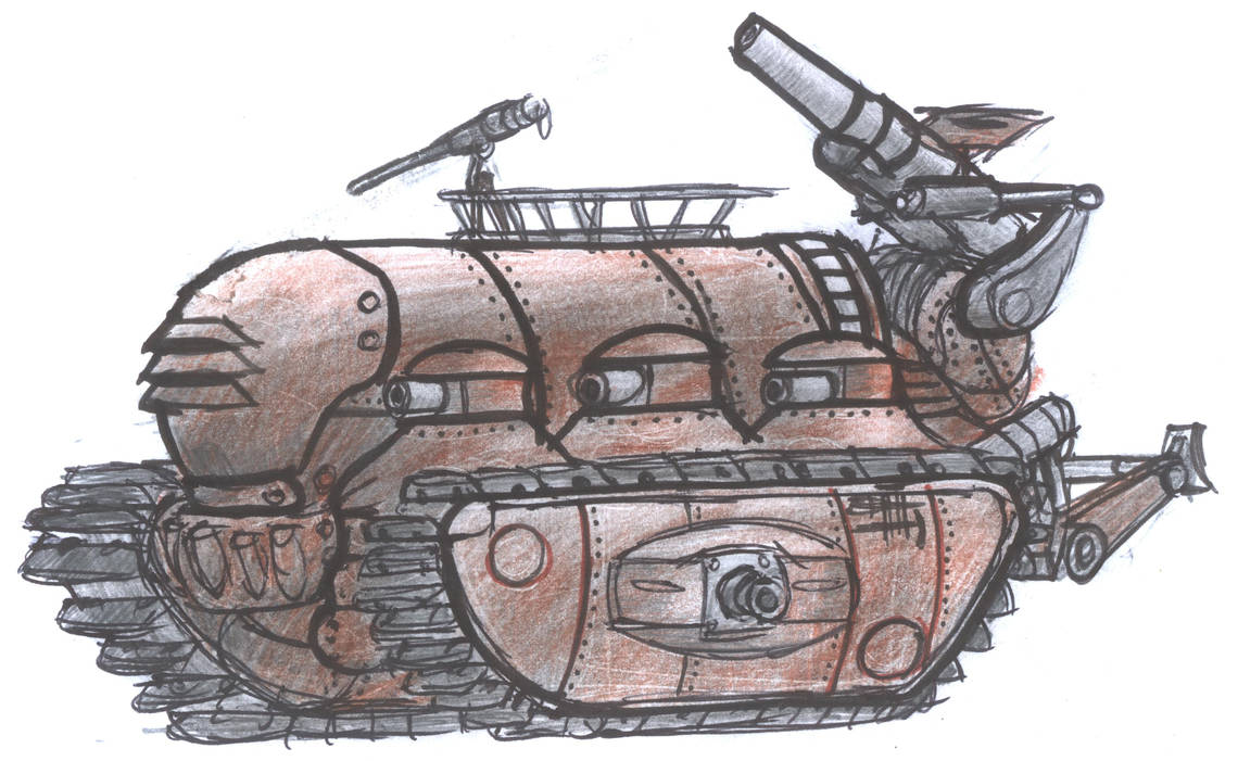 Steam Tank by THE-DALEK-SUPREME on DeviantArt