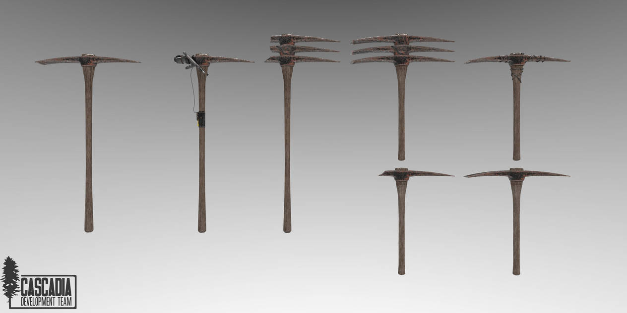 Pickaxe Renders by THE-DALEK-SUPREME on DeviantArt