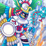 Huitzilopochtli - Fierce like Fire, Sky Blue