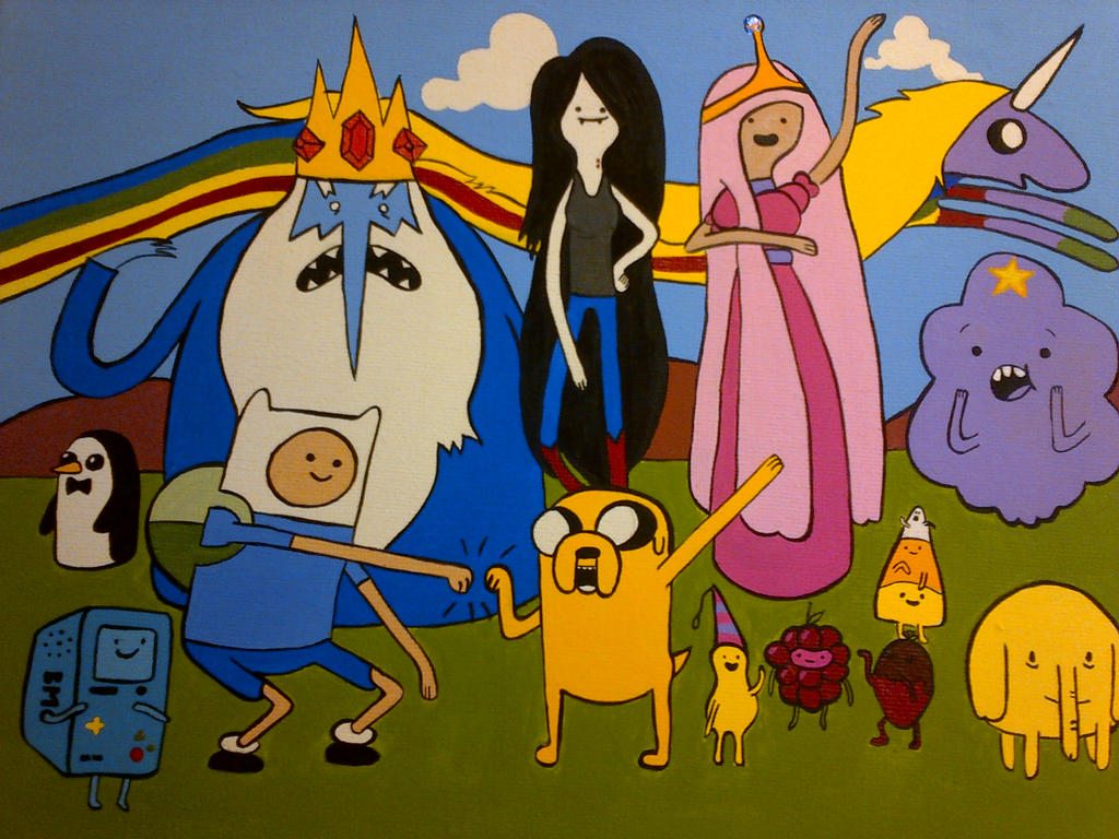Adventure Time Cast by Romantic-Panda on DeviantArt