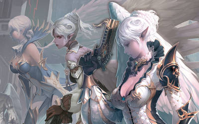 Lineage II Kamael Babes