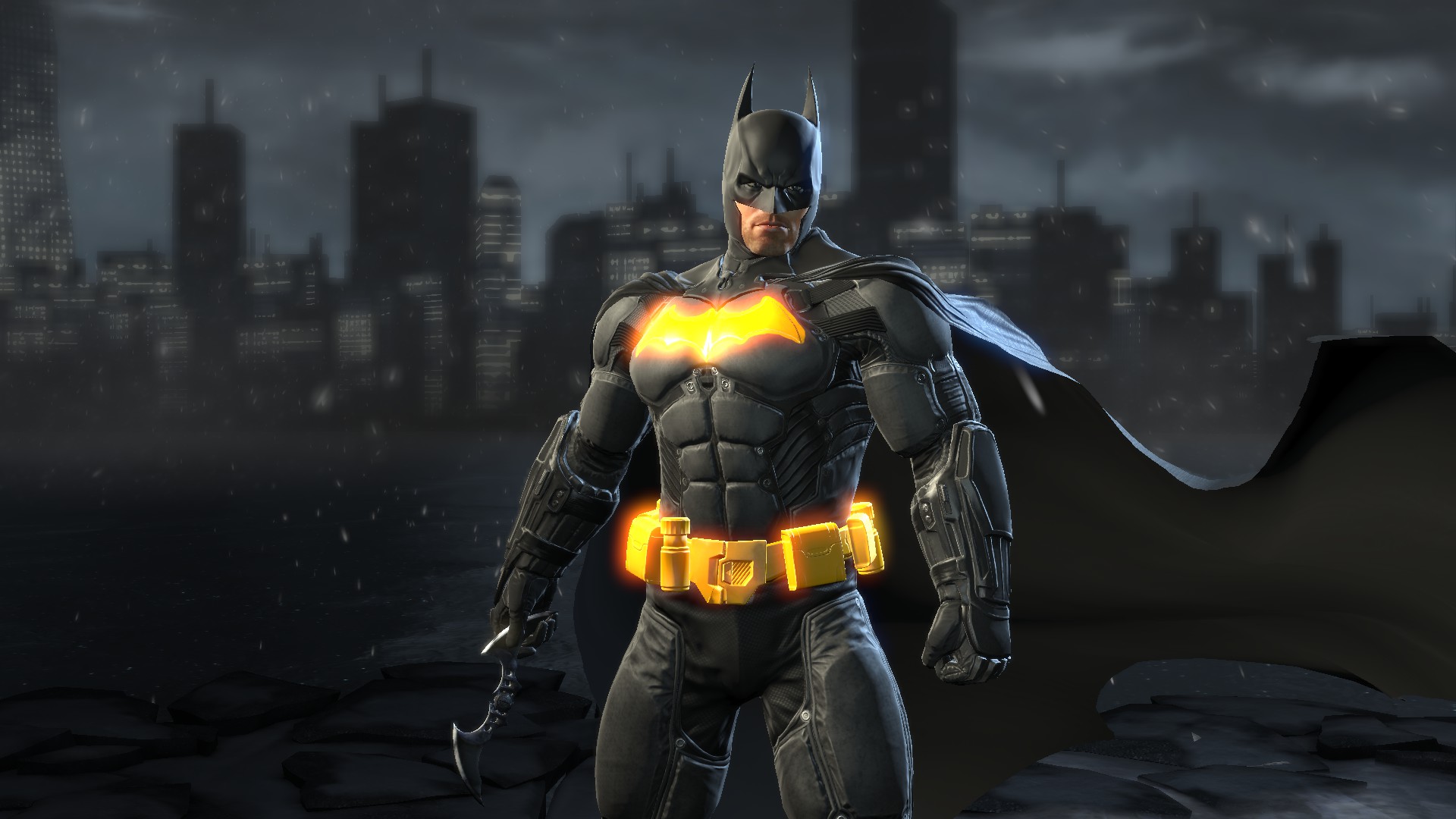 Batman: Arkham Origins GAME MOD The Batman Prime (The Batman inspired skin)  v.0.1 - download