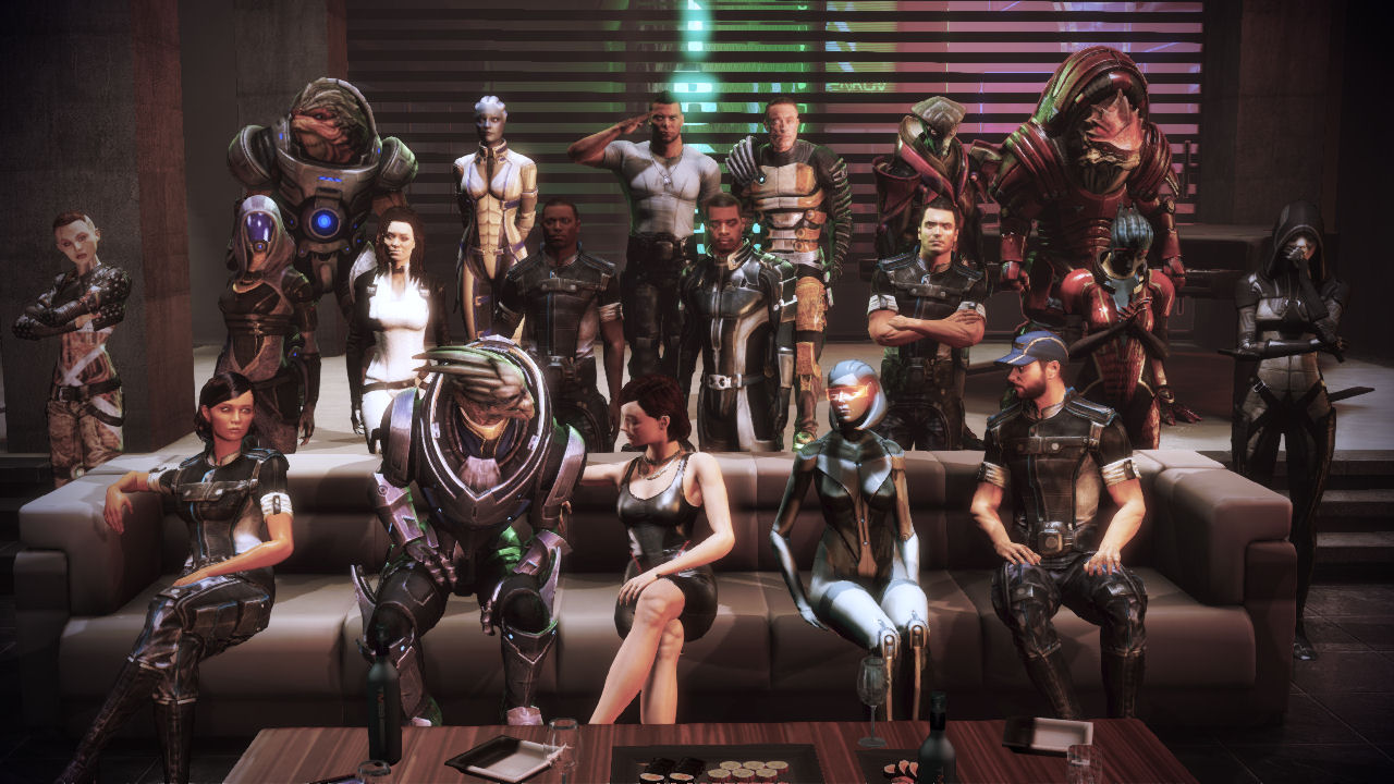 ME3/Citadel DLC: My group photo