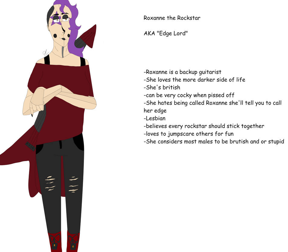 Edge Lord ref by Malware-bunny on DeviantArt