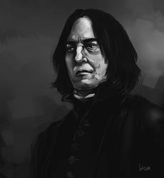 Professor Severus Snape by LeksaArt