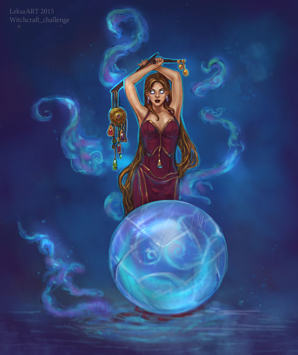 Making magic by LeksaArt on DeviantArt