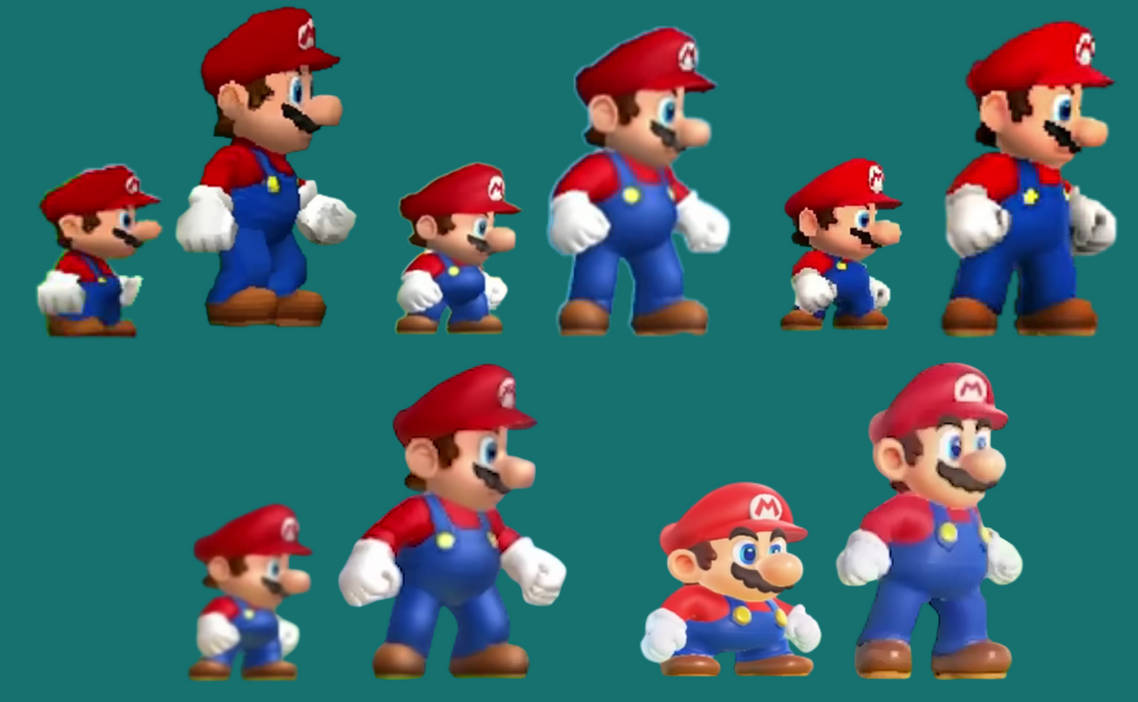 new super mario bros evolution model by mariosonic65444 on DeviantArt