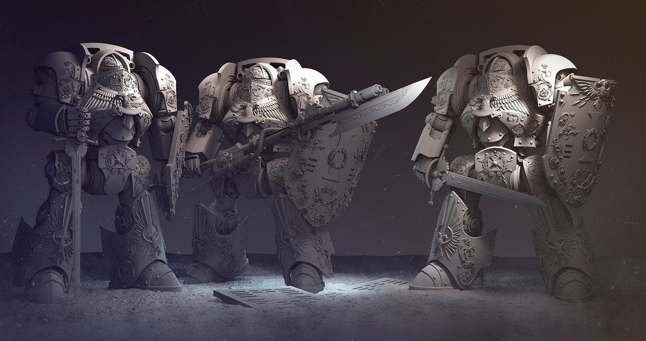 Adeptus custodes contemptor dreadnought9