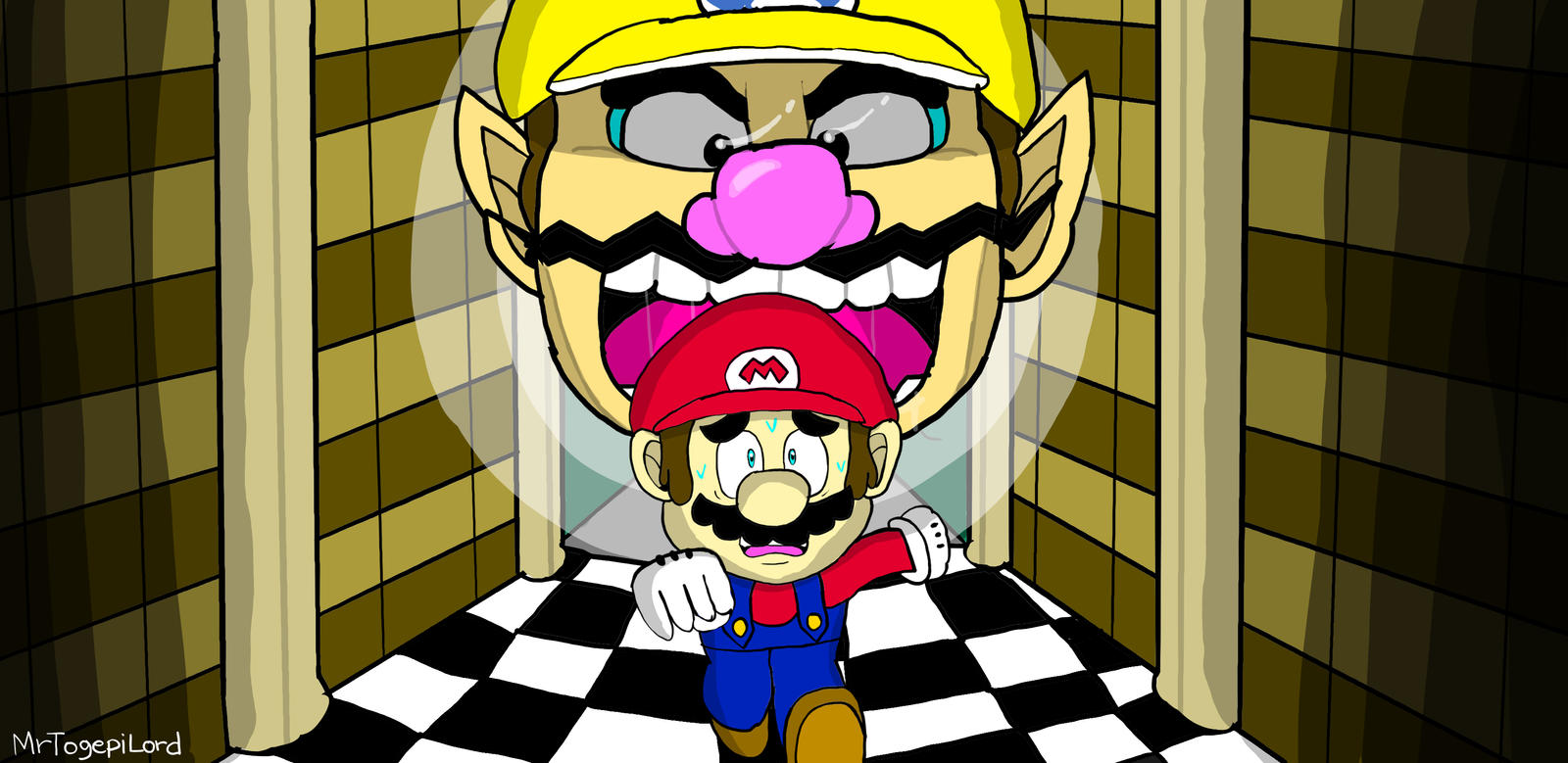 The Wario Apparition by GhoulishEntity on DeviantArt