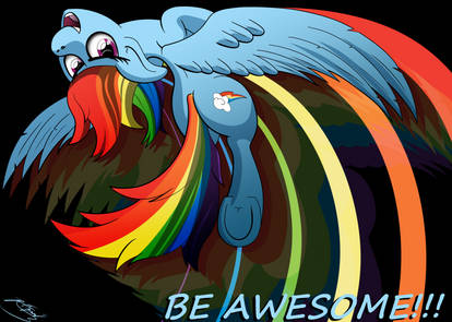 Be Awesome (Rainbow Dash)