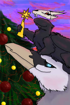 Under the Christmas tree