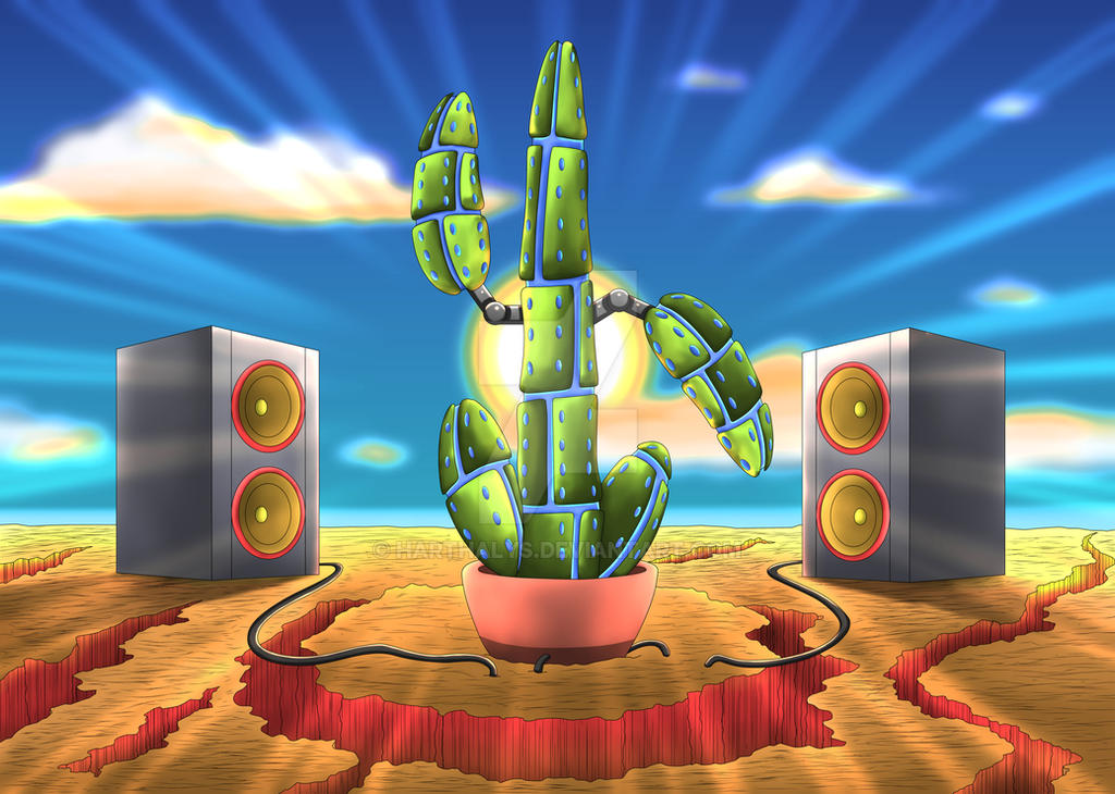 Dancing Disco Cactus