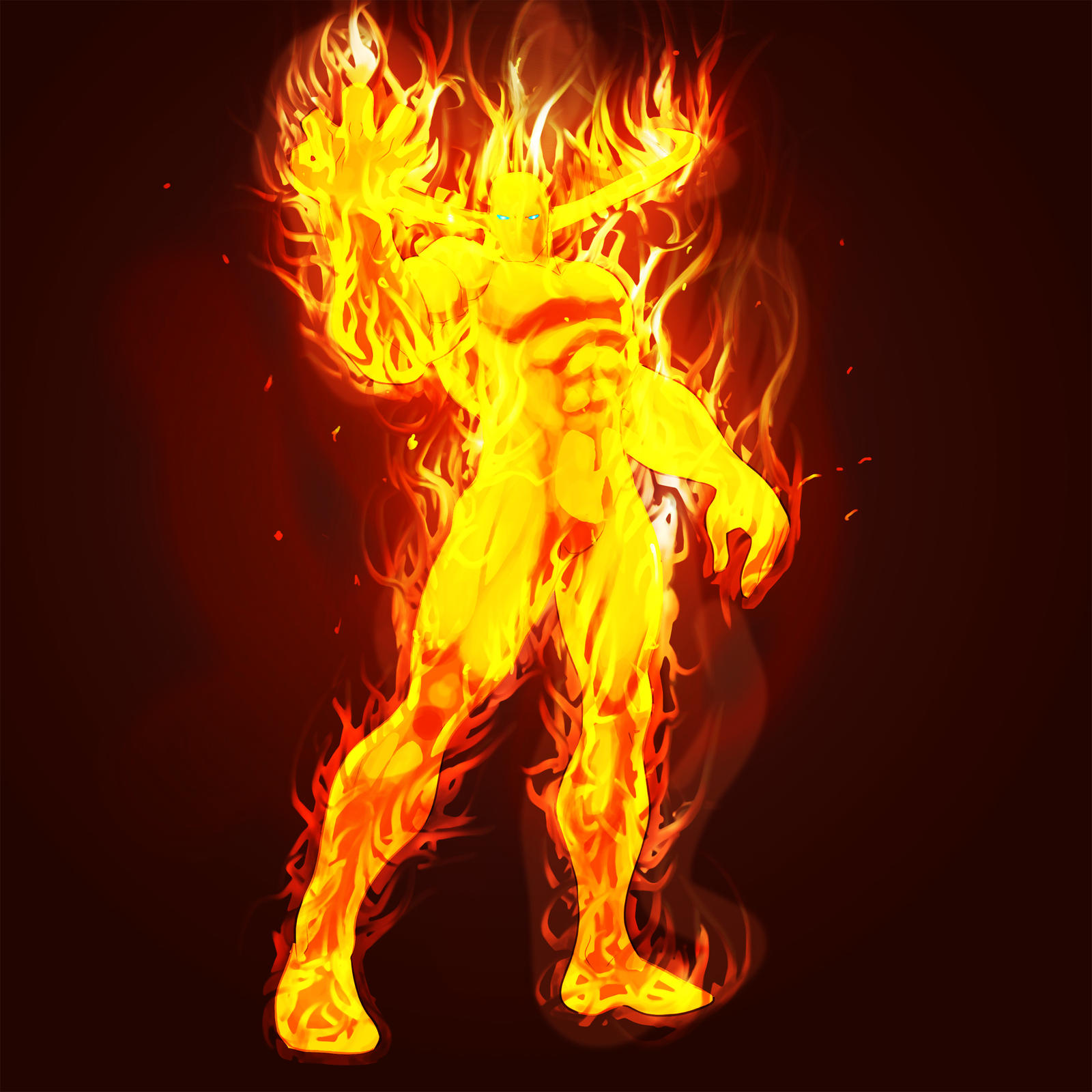 Pyron flames by Stitchking83 on DeviantArt