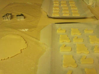 Making of Shortbread Cookies