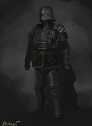 Helldivers 2, Gothic Armor Concept Art