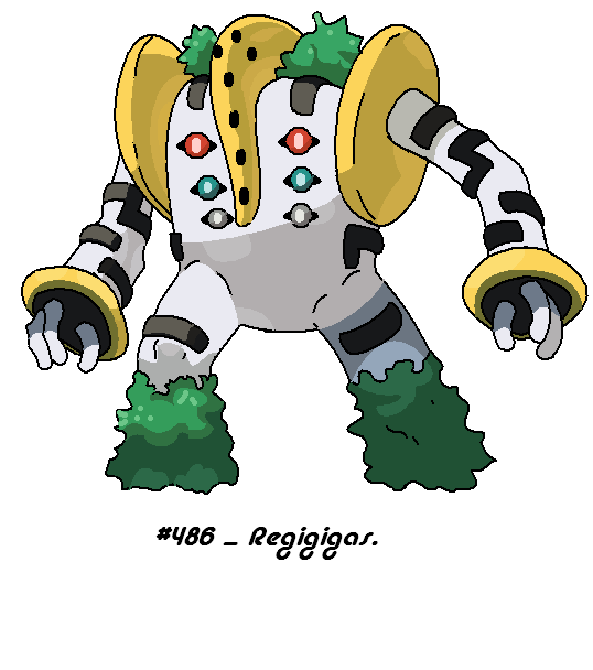 Regigigas - #486 -  Pokédex