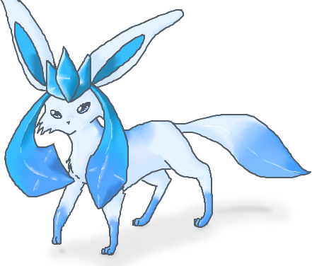 Shiny Glaceon